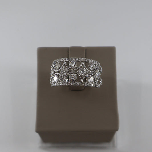 18KW 1.84CTW 60 ROUND DIAMOND FASHION RING DRB50467