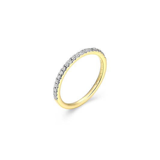 MR0140Y6 - Pavé Band Ring