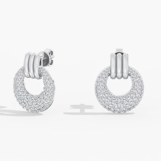 domed-pave-door-knocker-earrings-E472.00W14