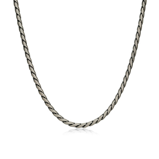 UN0036 - Italian Chain Sterling Silver Necklace