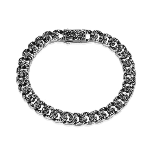ub0085-chisel-classic-cuban-link-chain-bracelet-in-oxidized-rhodium-plated-sterling-silver