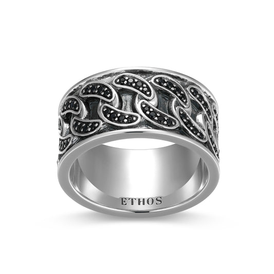 ur0083-links-genuine-black-sapphire-pave-cuban-chain-band-ring-in-oxidized-rhodium-plated-sterling-silver
