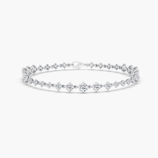 14K Gold Starlight Tennis Bracelet