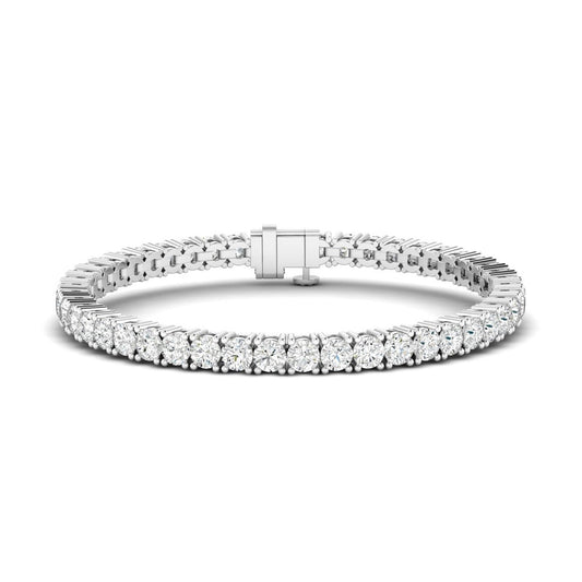 14K Gold Classic Four Prong Tennis Bracelet