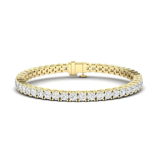 14K Gold Classic Four Prong Tennis Bracelet