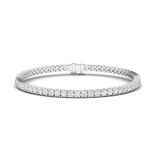 14K Gold Classic Four Prong Tennis Bracelet