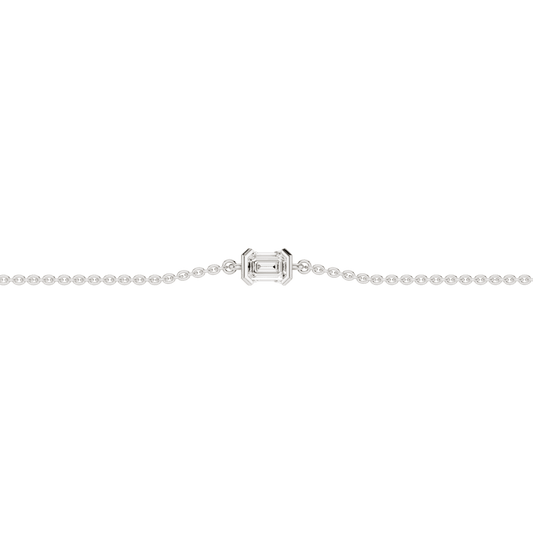 4-Prong Solitaire Bracelet(Emerald)