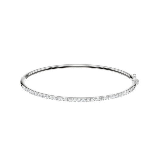 Pave Diamond Bangle