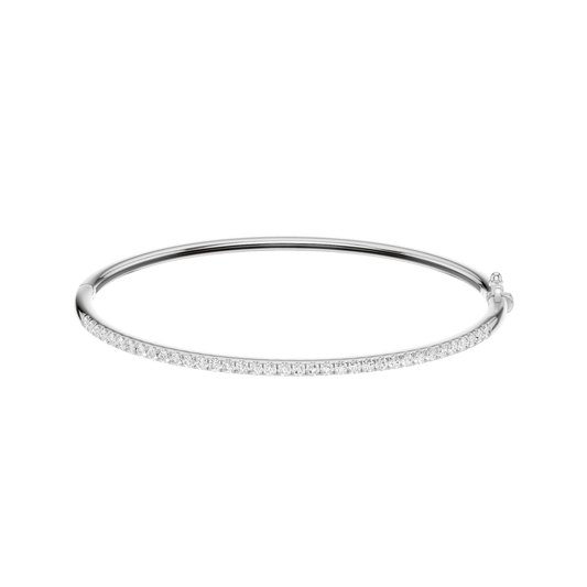 Pave Diamond Bangle