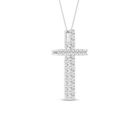 Cross Pendant (Round)