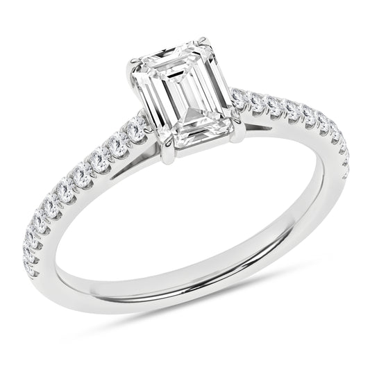 Classic Engagement Ring (Emerald)
