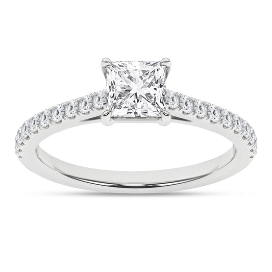 Classic Engagement Ring (Princess)