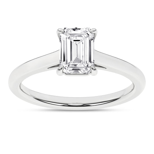 Solitaire Ring (Emerald)