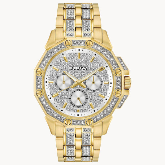 Bulova Crystal Watch 98C126