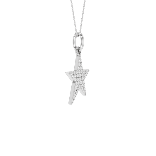Pave Star Pendant