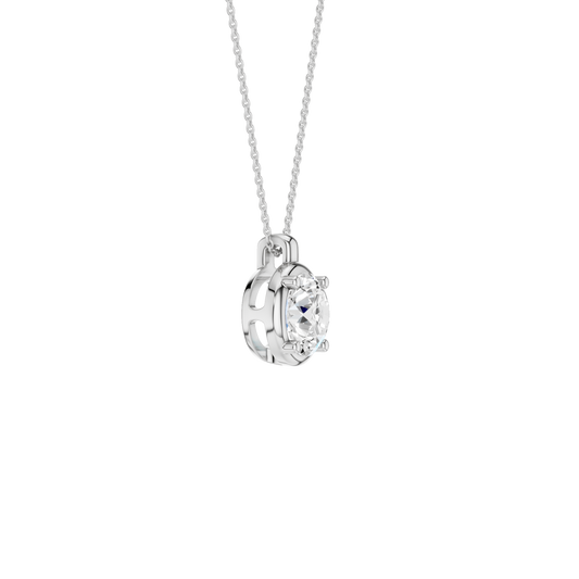 Illusion Bezel Pendant(Round)