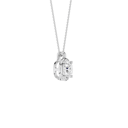 Illusion Bezel Pendant(Round)