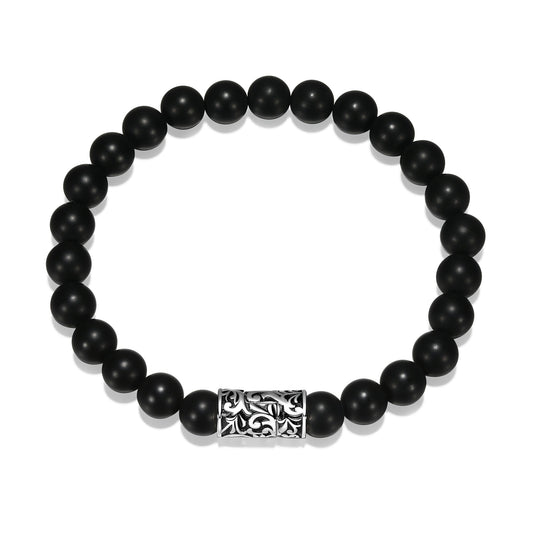 ub0012-black-chisel-sterling-silver-bracelet