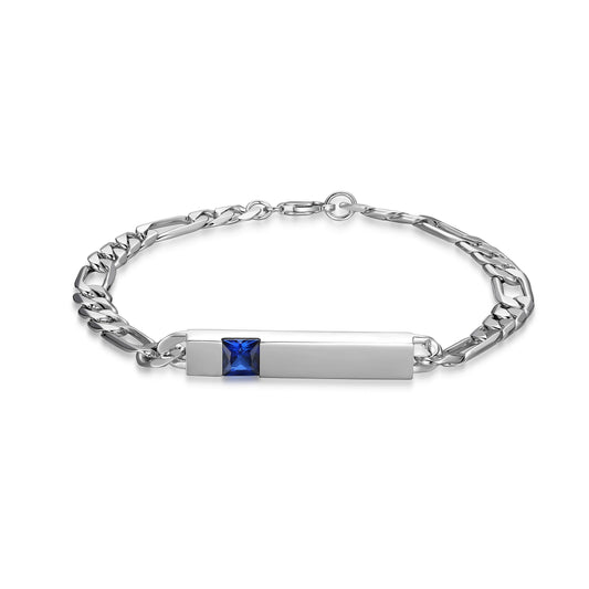 ub0121-sovereign-lab-created-sapphire-figaro-chain-bracelet