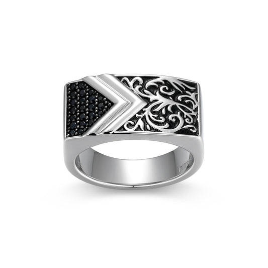ur0084-chisel-chevron-genuine-black-sapphire-ring-in-rhodium-plated-sterling-silver