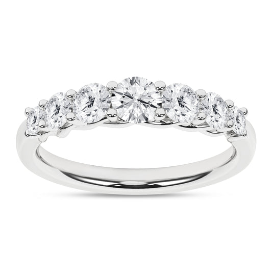Graduated 7-Stone Band (Round)