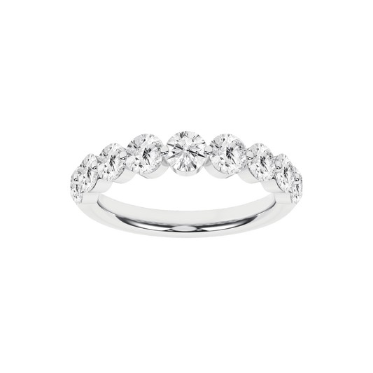 9-Stone Anniversary Band (Round)