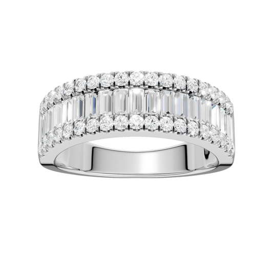 Channel Set Diamond Band