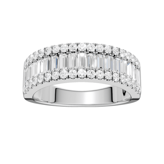 Channel Set Diamond Band