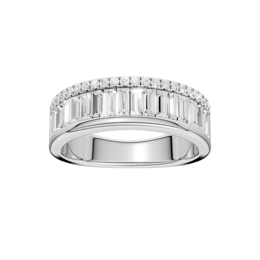 Channel-Set Diamond Band