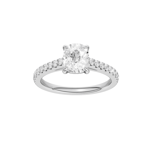 Classic Engagement Ring(Elongated Cushion)
