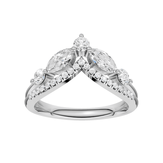 Split Shank Chevron Band