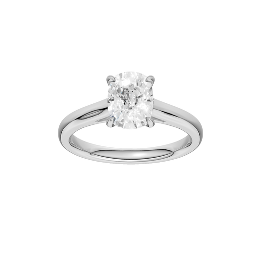 Solitaire Ring(Elongated Cushion)