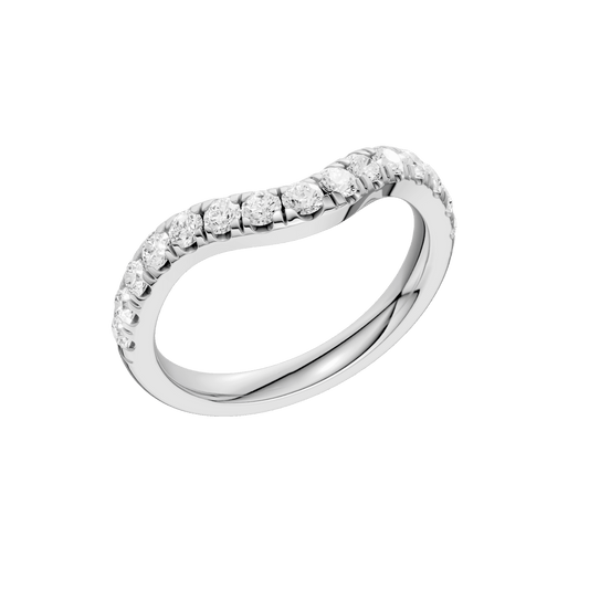 3-Stone Matching Wedding Band
