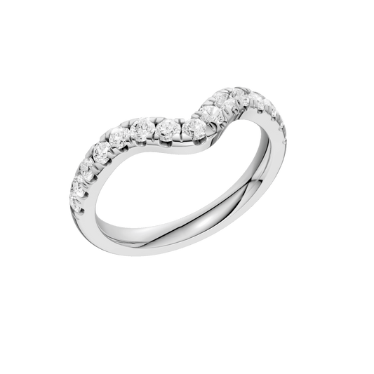 3-Stone Matching Wedding Band