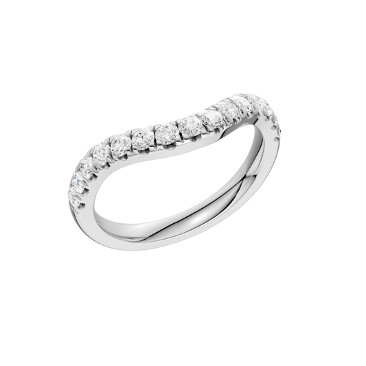 3-Stone Matching Wedding Band