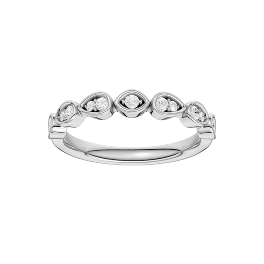 Trellis Shank Matching Wedding Band