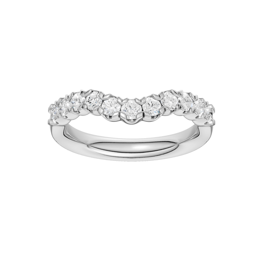 Elegant Matching Wedding Band