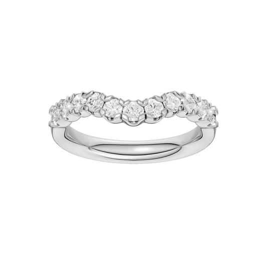 Elegant Matching Wedding Band