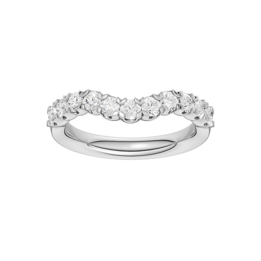 Elegant Matching Wedding Band
