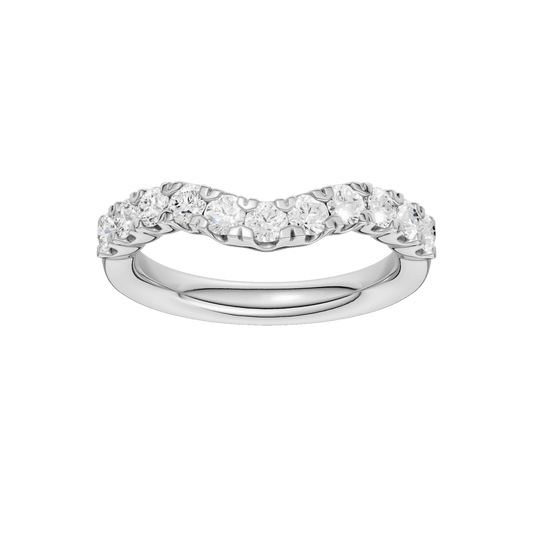 Elegant Matching Wedding Band