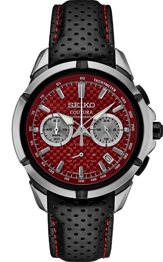 Seiko Coutura Quartz Chronograph Watch SSB435