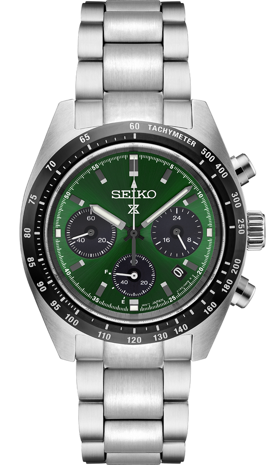 Seiko Prospex Speedtimer Solar Chronograph Watch SSC933