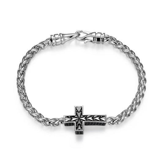 ub0053-links-gunmetal-rhodium-finish-sterling-silver-bracelet