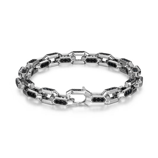 ub0055-links-gunmetal-rhodium-finish-sterling-silver-bracelet