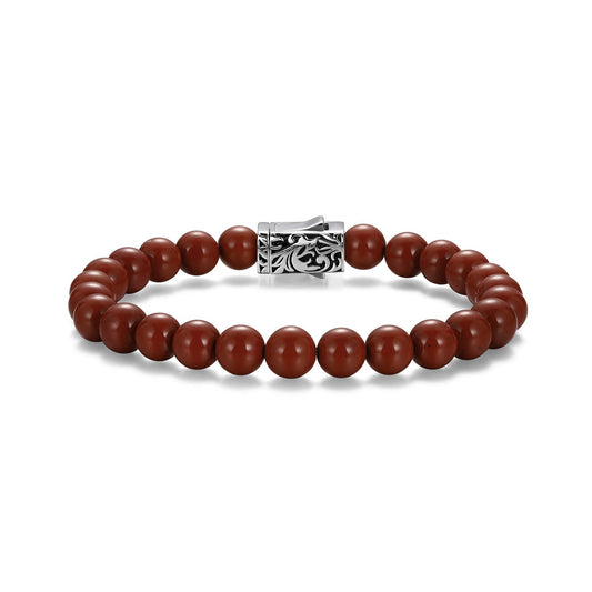 ub0070-crimson-rhodium-finish-steel-sterling-silver-bracelet