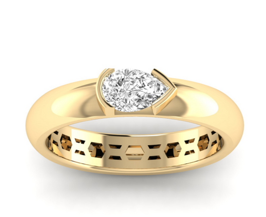 pear-half-bezel-domed-ring-R385PS0.50W146.50