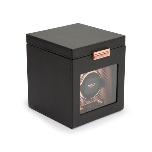 Wolf Axis Single Watch Winder With Storage 469216