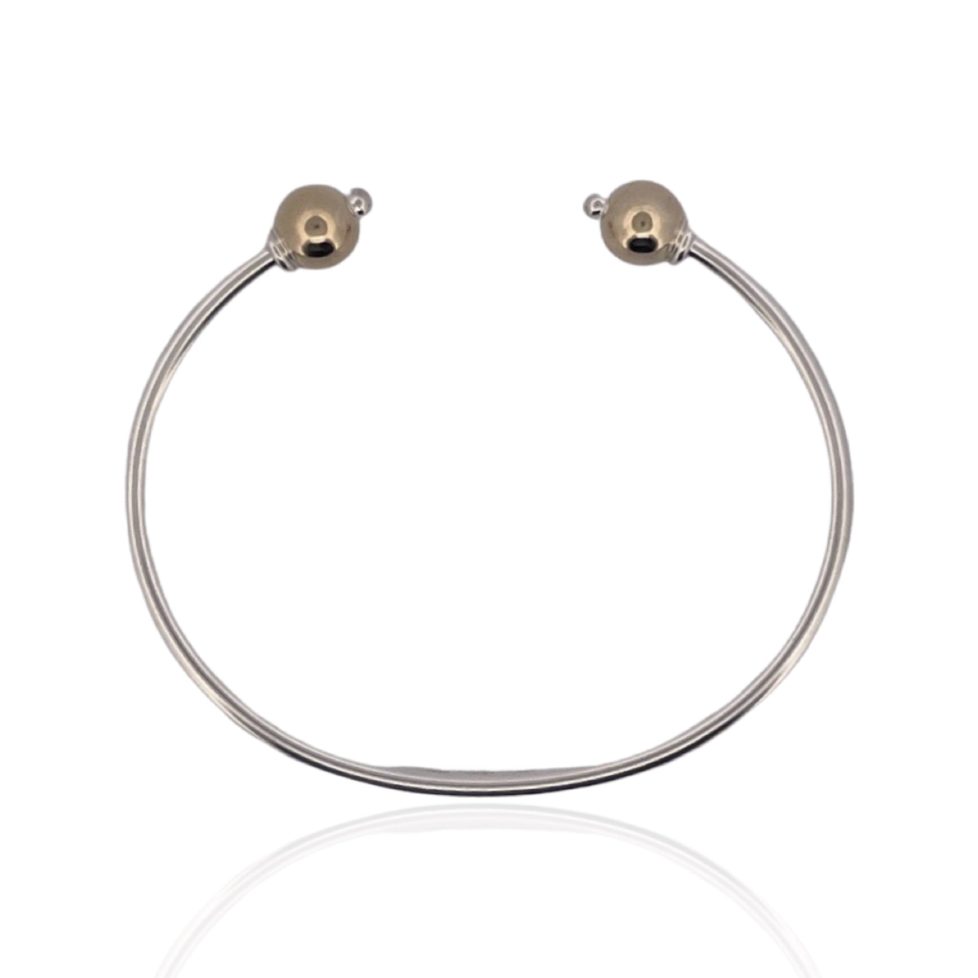 2tone-s-silver-14ky-cape-cod-style-cuff