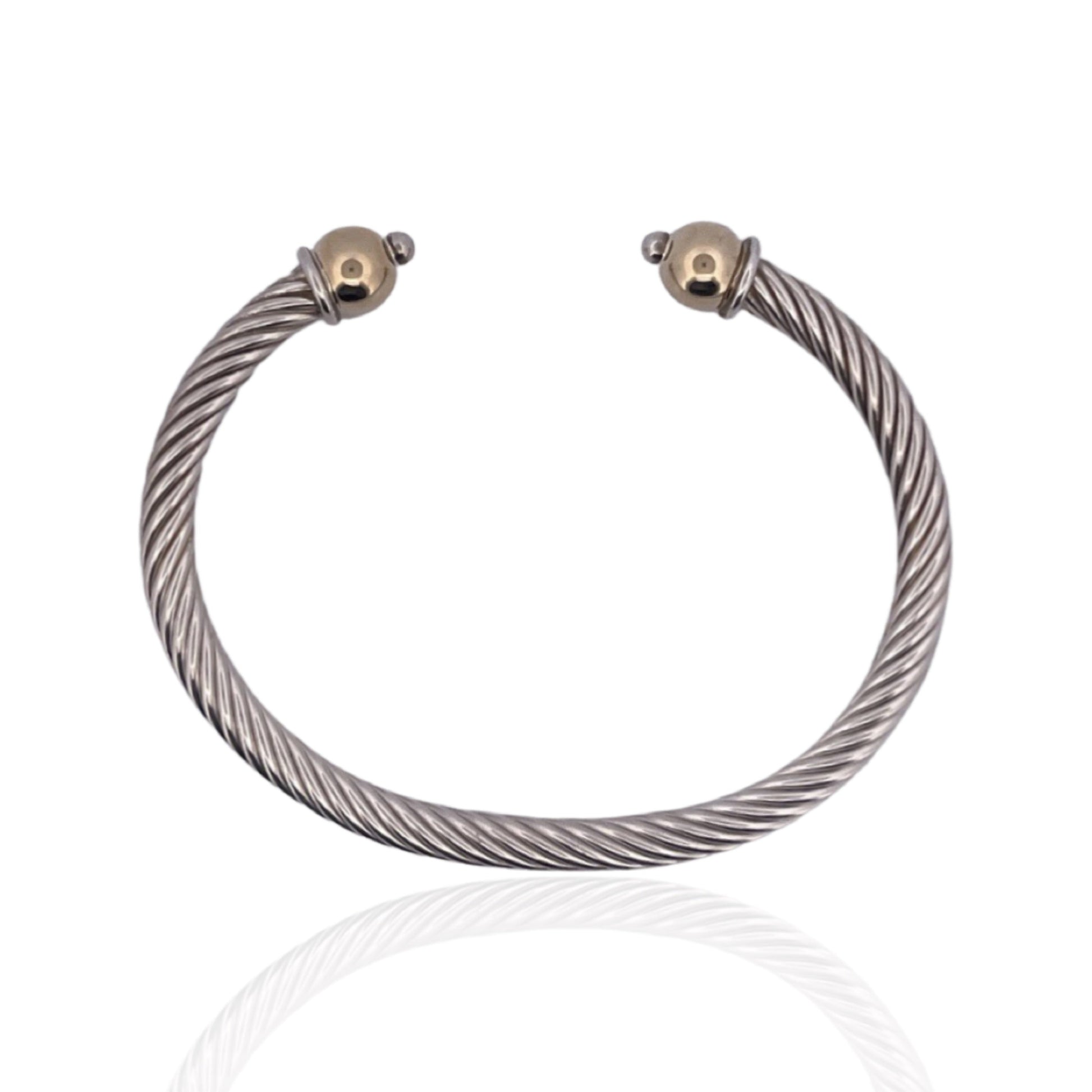 2tone-s-silver-14ky-thick-twisted-cape-cod-style-cuff