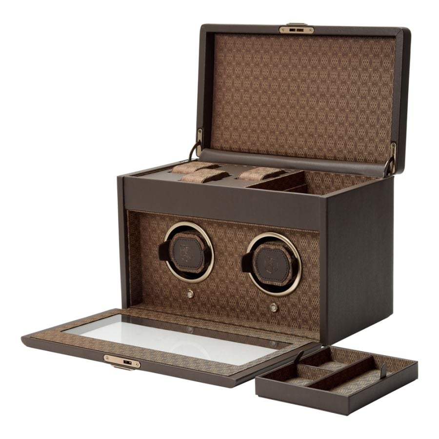 Wolf Earth Double Watch Winder 190406